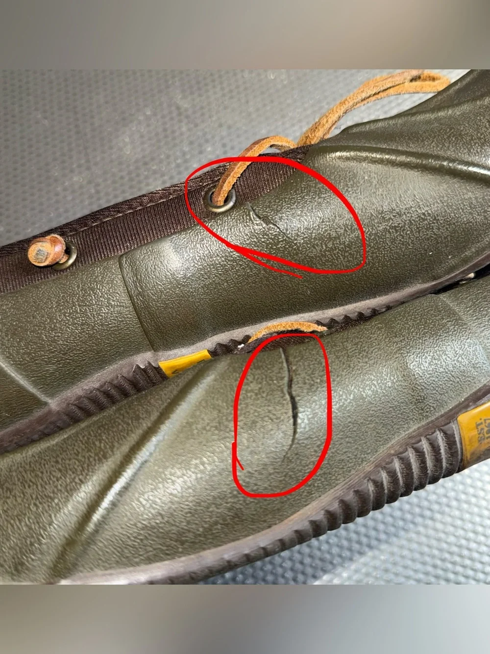 Polo Sport Ralph Lauren green duck boat shoes